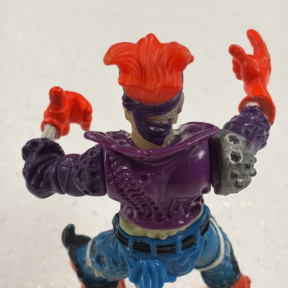 Vintage 1991 Toxic Crusaders BONEHEAD Action Figure Playmates Toys Troma